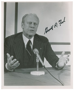 Lot #65 Gerald Ford - Image 1