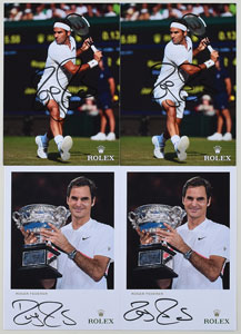 Lot #782 Roger Federer