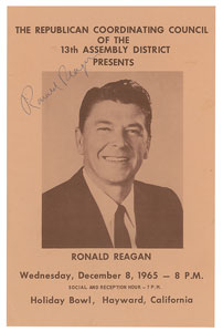 Lot #85 Ronald Reagan