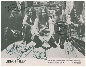 Lot #618  Uriah Heep - Image 1