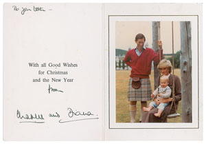 Lot #157  Princess Diana and Prince Charles - Image 1