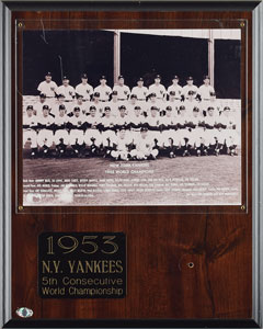 Lot #802  NY Yankees: 1953 - Image 6