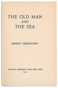 Lot #431 Ernest Hemingway