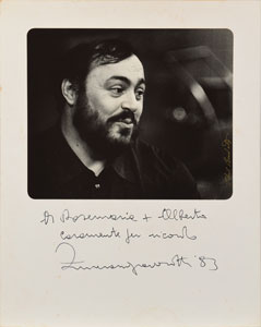 Lot #569 Luciano Pavarotti - Image 1