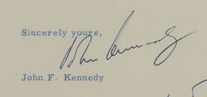 Lot #42 John F. Kennedy - Image 2