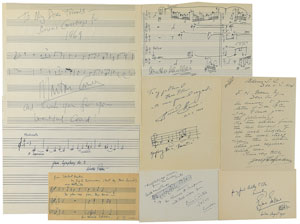 Lot #564  Composers - Image 1