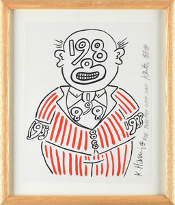 Lot #360 Keith Haring