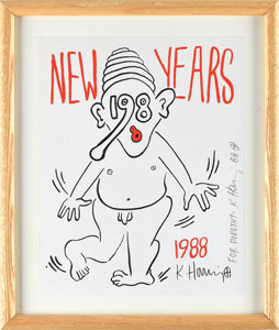 Lot #361 Keith Haring