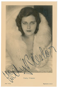 Lot #675 Hedy Lamarr