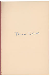 Lot #402 Truman Capote
