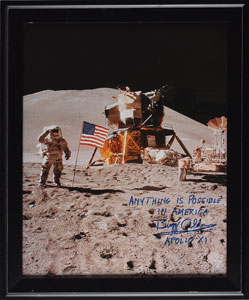 Lot #325 Buzz Aldrin - Image 1
