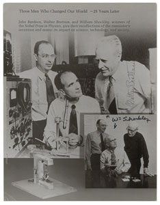 Lot #231  Nobel Scientists: Transistor - Image 1