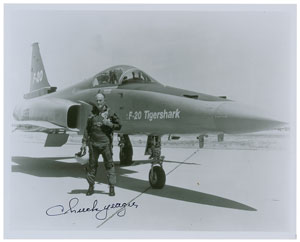 Lot #303 Chuck Yeager - Image 2