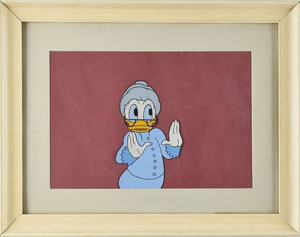 Lot #1013 Grandma Duck production cel from This is Your Life, Donald Duck - Image 1