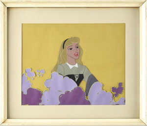 Lot #395 Princess Aurora production cel from