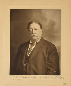 Lot #24 William H. Taft - Image 1