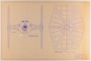 Lot #7557  Star Wars Original Blueprints - Image 2