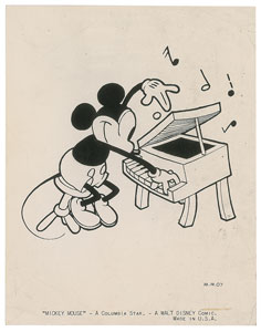 Lot #7590 Mickey Mouse Original Vintage Photograph