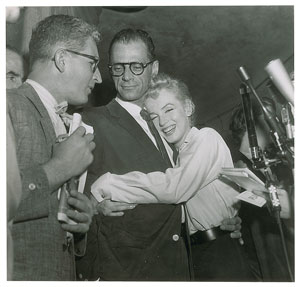 Lot #7265 Marilyn Monroe and Arthur Miller Original Vintage Photograph - Image 1