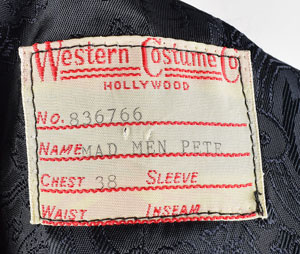 Lot #7565 Vincent Kartheiser's Screen-worn Suit from Mad Men - Image 9
