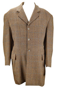 Lot #7091 Mike Mazurki's Screen-worn Coat from Dakota - Image 1