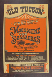 Lot #7050  Old Tucson Moonshine and Sassafras Model and Original Posters - Image 4