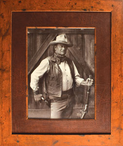 Lot #7009 John Wayne Oversized Vintage Original Photograph - Image 1