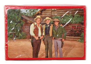 Lot #7021  Bonanza Playing Cards Gifted to Shelton by Lorne Greene - Image 1