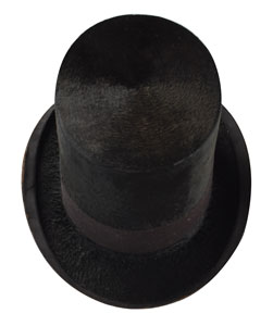Lot #7044  MGM Founder Marcus Loew Sr.'s Top Hat - Image 3