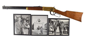 Lot #7001 John Wayne: Winchester Centennial 1966 Carbine Gifted by Wayne to Shelton - Image 11