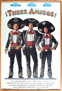 Lot #7072  Three Amigos Collection of (5) Concept Prints and Poster - Image 1