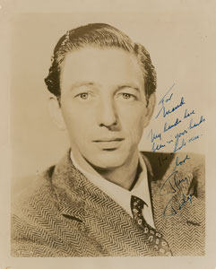 Lot #7176 Ray Bolger Signed Photograph