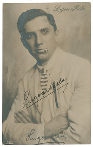 Lot #7350 Bela Lugosi Signed Photograph