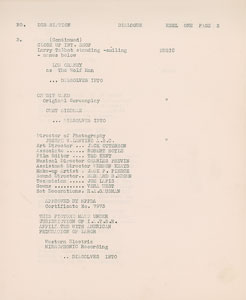 Lot #7357 The Wolf Man Original Universal Studios File Script - Image 2
