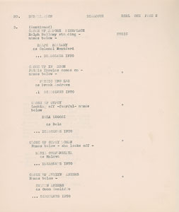 Lot #7357 The Wolf Man Original Universal Studios File Script - Image 3