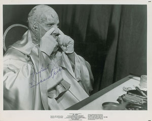 Lot #7354 Vincent Price Signed Photograph