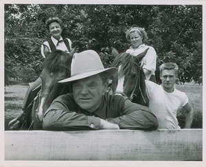 Lot #7294 James Cagney Trio of Original Photographs by Dennis Stock - Image 3