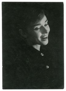 Lot #7300 Audrey Hepburn Original Photograph by David Seymour - Image 1