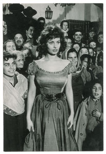 Lot #7321 The Pride and the Passion: Sophia Loren Original Photograph by Ernst Haas - Image 1