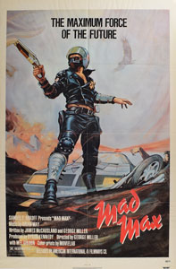Lot #7371  Mad Max One Sheet Movie Poster - Image 1