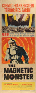 Lot #958 The Magnetic Monster Insert Movie Poster - Image 1