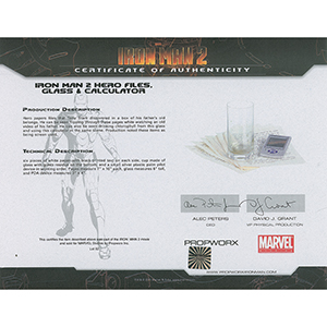 Lot #7564  Iron Man II Office Props - Image 2