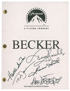 Lot #7442  Becker Cast-signed Script - Image 1