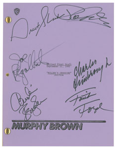 Lot #7496  Murphy Brown: Bergen and Ford - Image 1