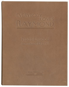 Lot #7408  Everybody Loves Raymond Script Signed by Ray Romano and Philip Rosenthal - Image 1