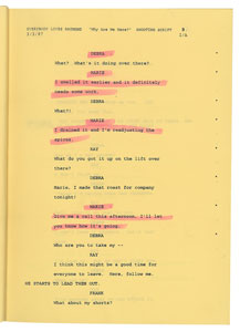 Lot #7507 Doris Roberts Script for Everybody Loves Raymond - Image 1