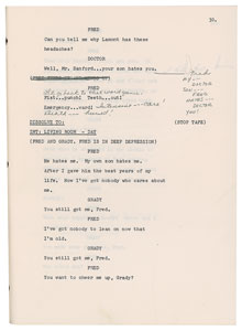 Lot #7461 Redd Foxx's Script for Sanford and Son - Image 4