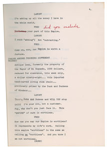 Lot #7465 Redd Foxx's Script for Sanford and Son - Image 2