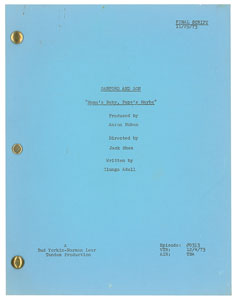 Lot #7468 Redd Foxx's Script for Sanford and Son - Image 1