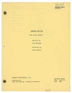 Lot #7469 Redd Foxx's Script for Sanford and Son - Image 1